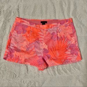 NWOT J. Crew Tropical Jacquard Shorts / Size 2